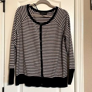 EUC Lane Bryant LB shimmery stripe cardigan 18/20